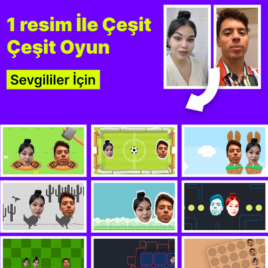 Resimlerinizle Hazırlanan Oyun Portalı - Sevgililere Özel