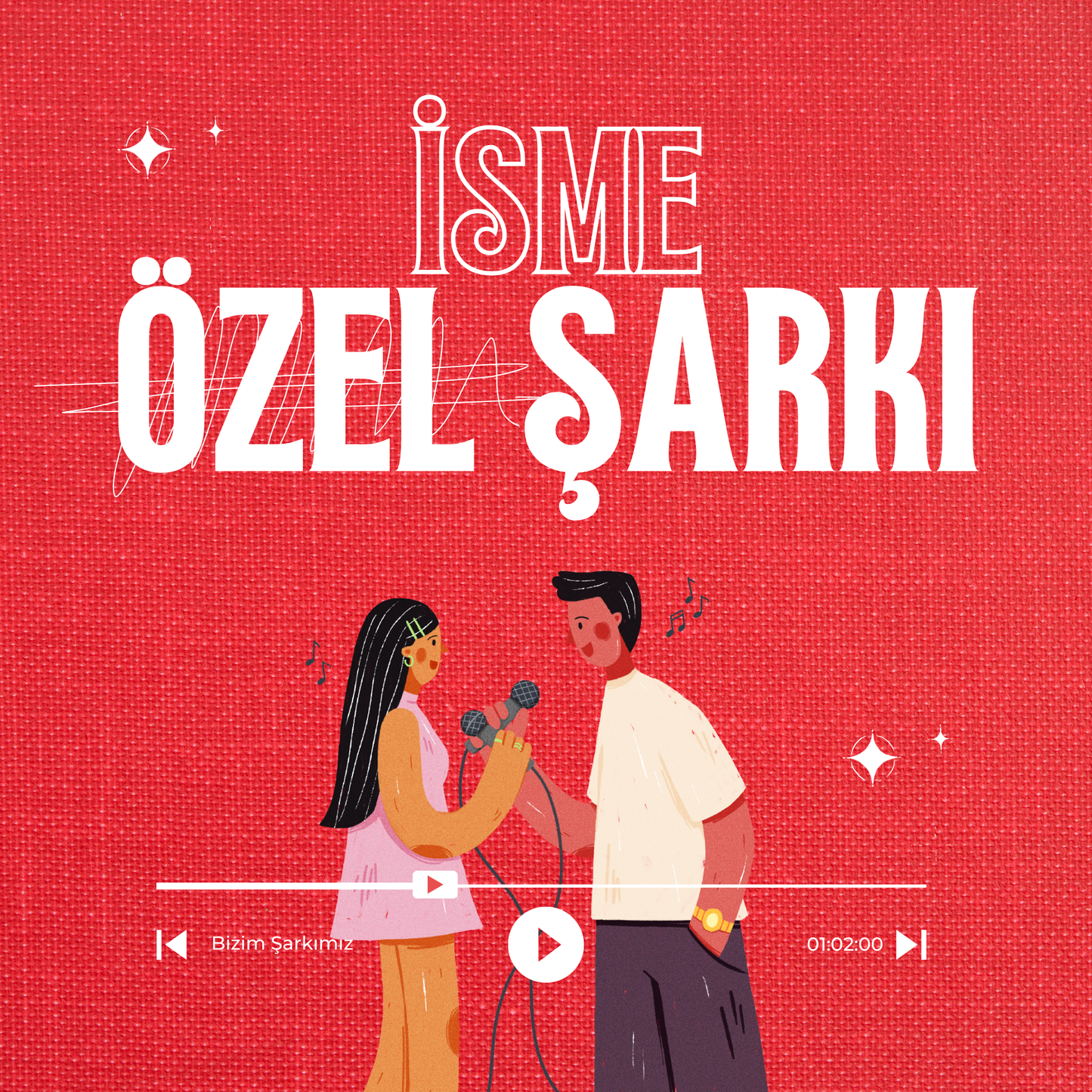 Personalized song for lovers