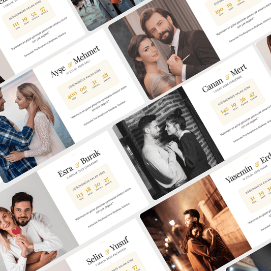 Online Düğün Davetiyesi - Loventumm