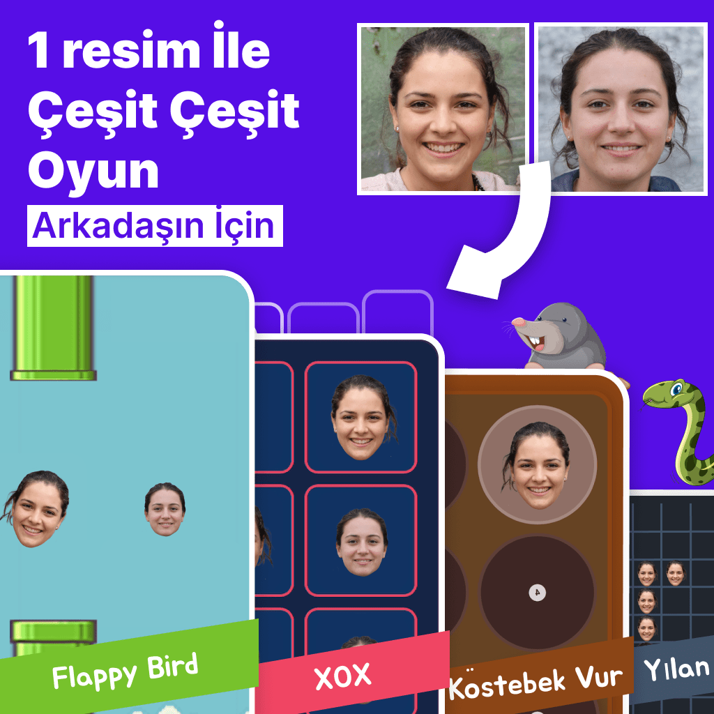 Resimlerinizle Hazırlanan Oyun Portalı - Arkadaşlara Özel - Loventumm