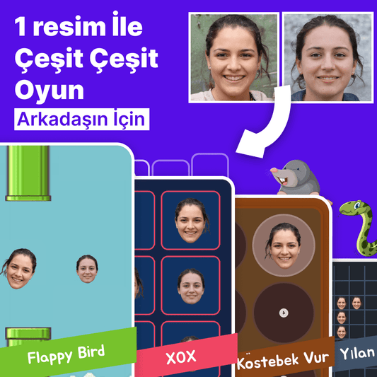Resimlerinizle Hazırlanan Oyun Portalı - Arkadaşlara Özel - Loventumm