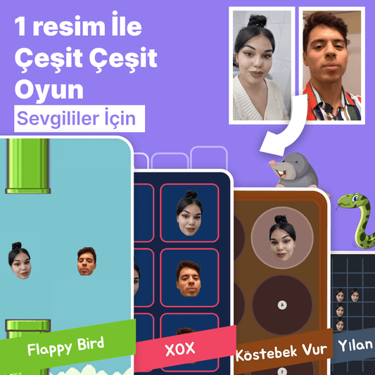 Resimlerinizle Hazırlanan Oyun Portalı - Sevgililere Özel - Loventumm