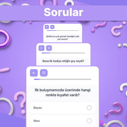 Soruları Hazırla, Sevgilinle Oyna! - Loventumm